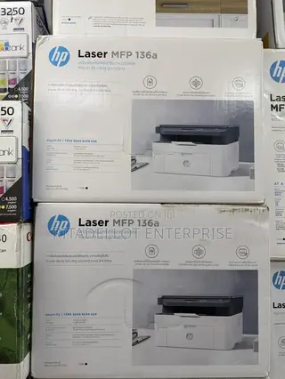 HP Laserjet Pro MFP 136a, Print, Scan, Copy (Black and White) Printer