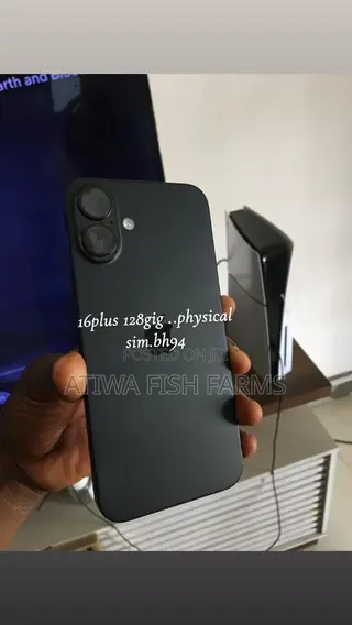 Apple iPhone 16 Plus 256 GB Black