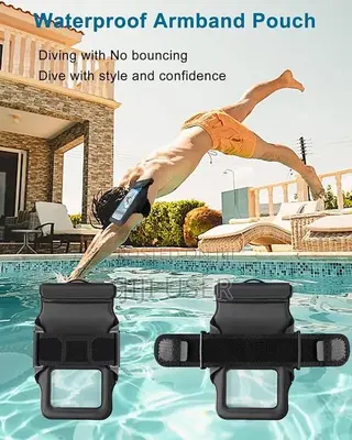 Waterproof Phone Pouch & Armband, Underwater Water Proof Phone Case