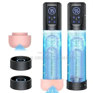 Penis Enlarging Vacuum Pump Automatic Ipx7 Water Proof Led