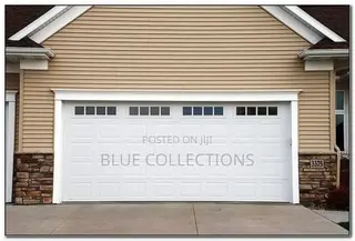 16×8 Garage Door With Fanlight