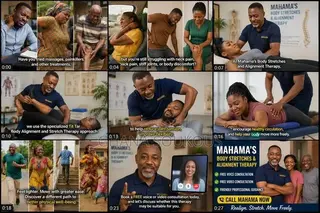 Defeat Waist , Back and Knee Pain With Coach Mahama