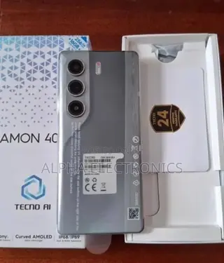 New Tecno Camon 40 Pro 5G 256 GB Black