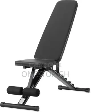 Adjustable Workout Weight Bench a Foldable and Padded Leg Rollers.
