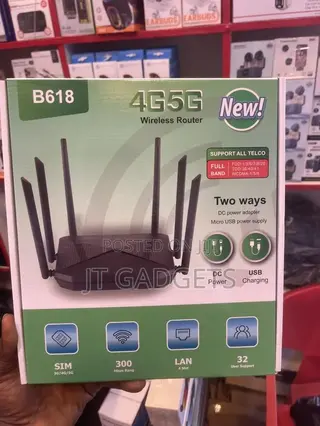 B618 4G LTE Wireless Router – Insert SIM, Get Wi-Fi!
