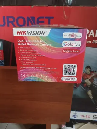 HIKVISION Dual-Lens Stitching Bullet Network Camera