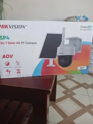 Hikvision Sp4 24/7 Solar 4g Pt Camera