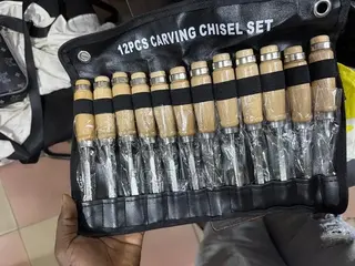 Carving Tools Set of 12 (Chisels)