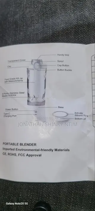 Chargeable Hand Blender