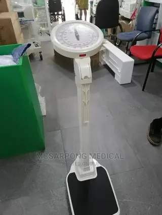 Weighing Scale With Height (Digital and Manual Seca Types)