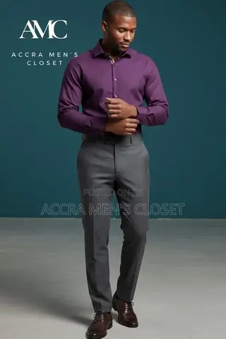 Men's Slim Fit Long Sleeve Shirts (Formal Office Shirts 10+ Colours)