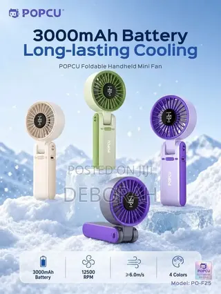 Popcu Foldable Handheld Minifan