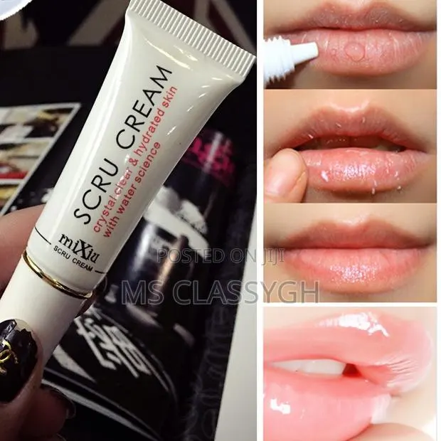Scru Cream Lip Exfoliator Hydrating Sexy Pink Lip Balm · Photo 1