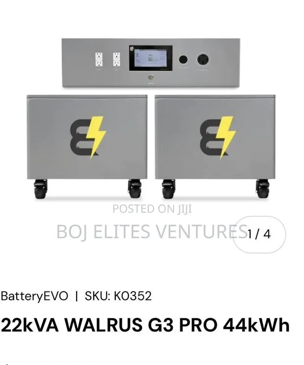 44kwh Home Backup Battery and Inverter