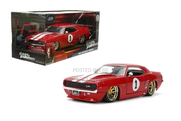 Fast Furious 1969 Chevrolet Camaro 1:24 Car | Jada Toys · Photo 1