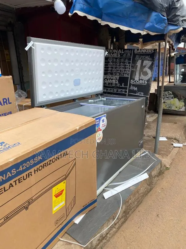 Nasco 392 Litre 3 Stars Spacious Chest Freezer With Sliding Glass · Photo 1