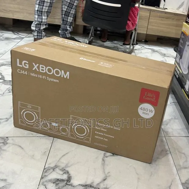 Grab Original Cj44 X-Boom Lg Bluetooth 480 Watts Speaker · Photo 1