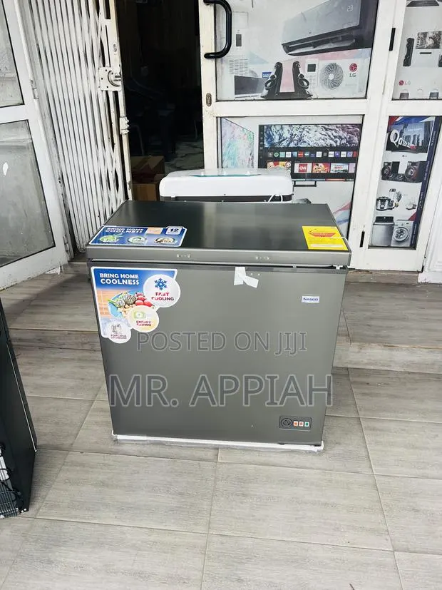 Lovely Design Nasco Single Door Chest Freezer(Nas-425fl)Gray · Photo 1