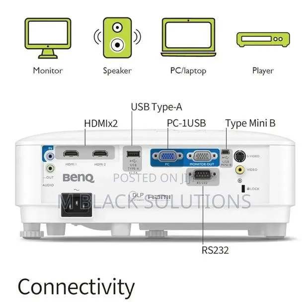 Benq Mx560 DLP Projector With 4000 Lumens · Photo 1