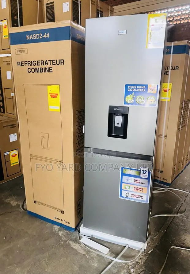 Modern Design Nasco Bottom Freezer 2 Doors 287l Fridge + Dispenser · Photo 1