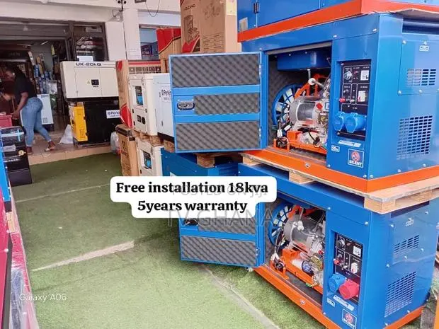 Perkins 18KVA 3 Phase Generator – Powerful Genset for Shops, 18kva · Photo 1