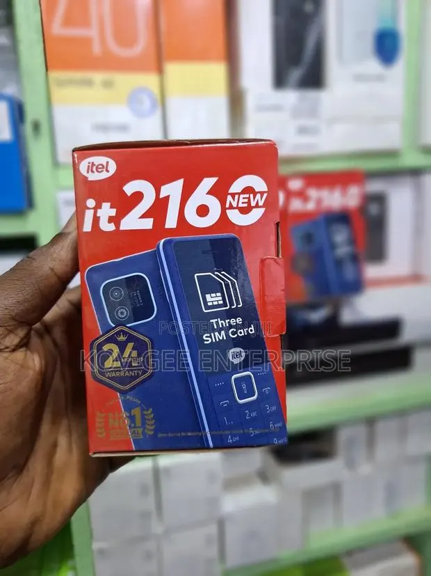 New Itel it2160 Black · Photo 1