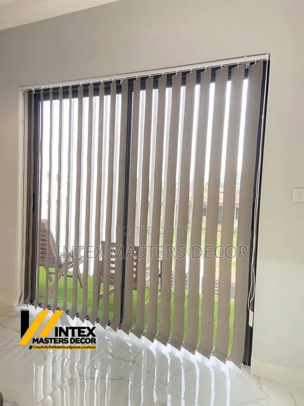 Grey Vertical Blinds · Photo 1