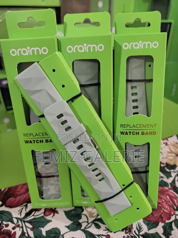 Oraimo Watch Strap 06 Green Diamond Pattern · Photo 1