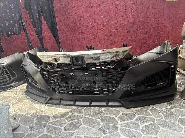 Complete Front Bumper Accord 2018-2020-2021 Black Edition · Photo 1