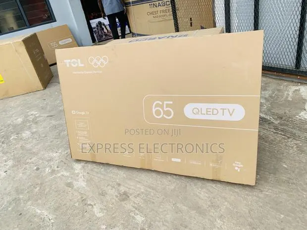 Available Now at Store TCL 65" QLED Pro Smart Android TV · Photo 1