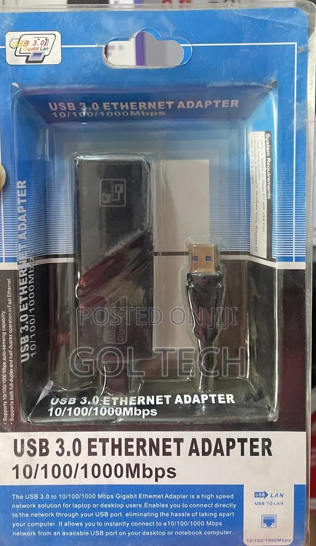 USB 3.0 Ethernet Adapter 10/100/1000mbps · Photo 1