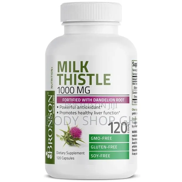 Milk Thistle - 1000mg ( Silymarin + Dandelion)- Liver Health · Photo 1