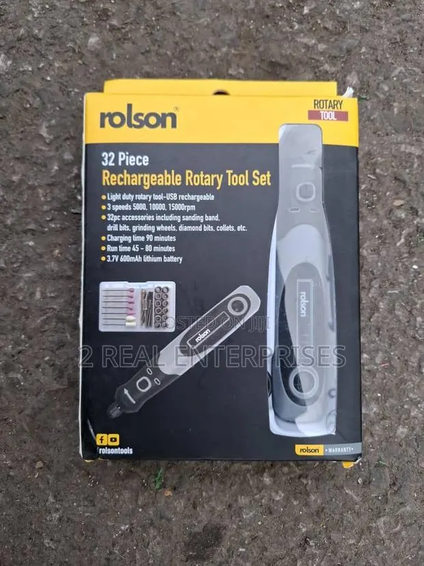 Cordless Rotary Tool Set Usb Rechargeable 32pcs Accessories · Photo 1
