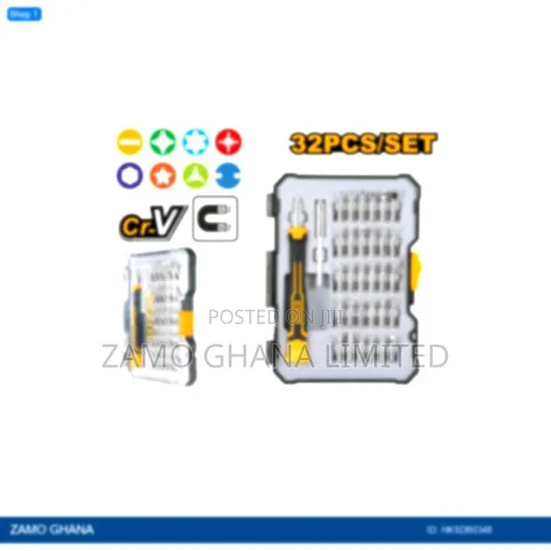 32pcs Precision Screwdriver Set - Hksdb0348 · Photo 1
