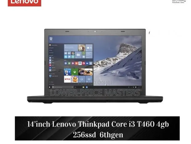 New Laptop Lenovo ThinkPad T460 8GB Intel Core i3 SSD 256GB · Photo 1