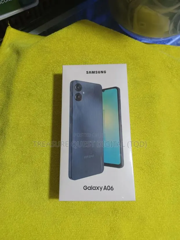 New Samsung Galaxy A06 128 GB Black · Photo 1