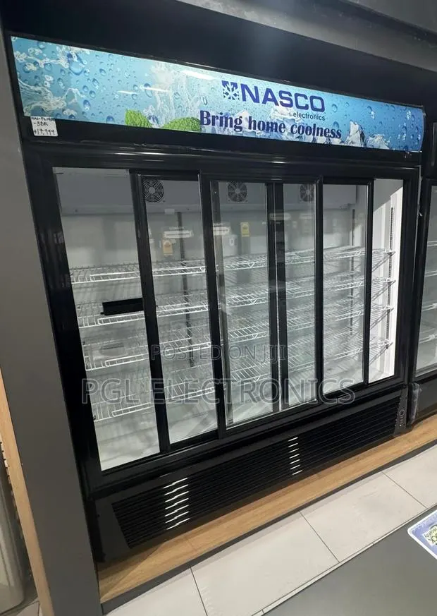 Nasco 1200ltr Giant Commercial Beverage Chiller 3-door Nas-fl1400-3dr · Photo 1