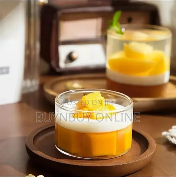 5 PCS Set of 190ml Dessert Ramekins Glass Bowl · Photo 1