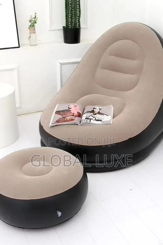 Single Inflatable Sofa – Comfortable & Portable Air Chair · Photo 1