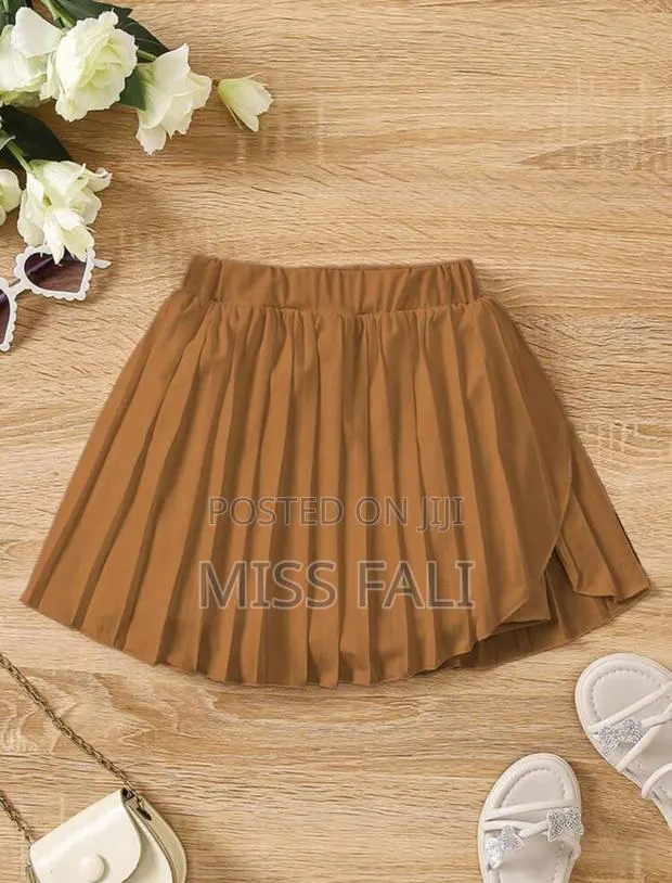 Young Girl Casual Elastic Waist Pleated Skirt Only. 4years · Photo 1