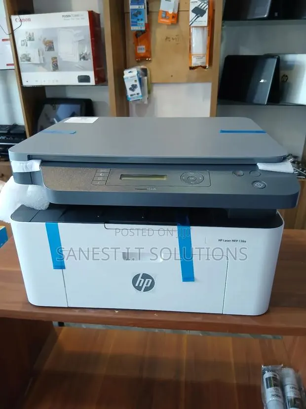 HP Printer MFP 136a Scan Print Photocopy · Photo 1