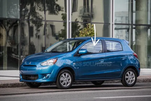 2014 Mitsubishi Mirage Front Left Door Glass Available · Photo 1