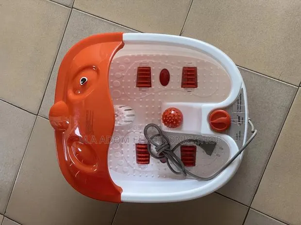 Footbath Massager - White/Orange · Photo 1
