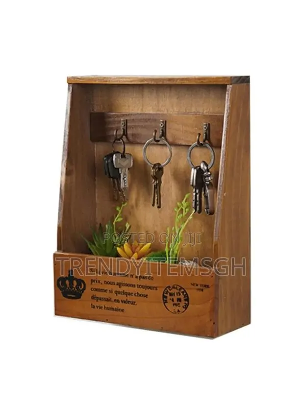 Key Holder Wall Mount Organizer Decorative Storage Box · Photo 1