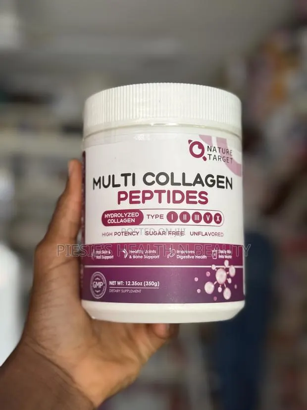 Nature Target Multi Collagen Peptides Powder - Type I, Ii, Iii, V, X · Photo 1
