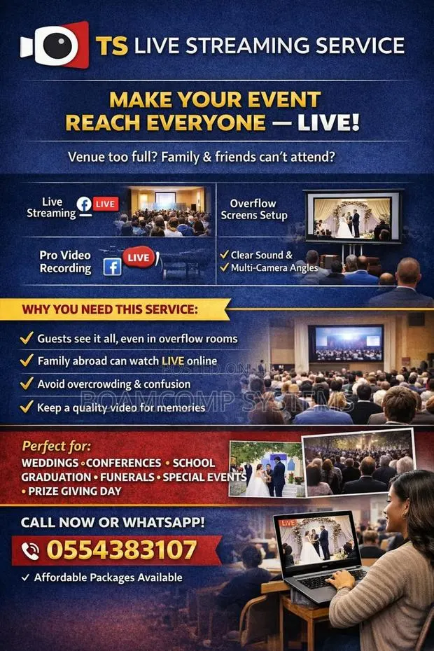 Live Event Streaming and Overflow Service · Photo 1