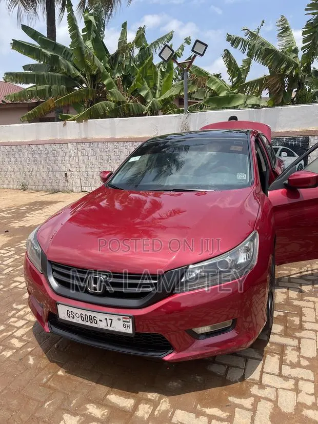 Honda Accord EX 4dr Sedan (2.4L 4cyl 6M) 2015 Red · Photo 1