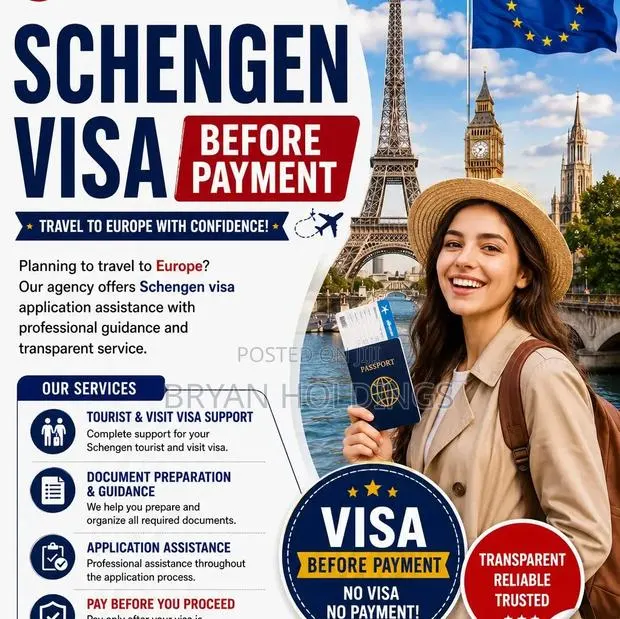 Schengen Visa Before Payment · Photo 1