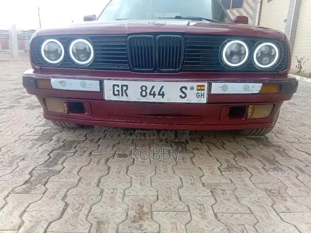 BMW 316i 1990 Red · Photo 1