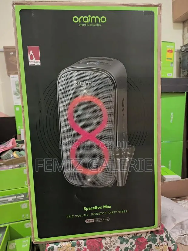 Oraimo SpaceBox Max 200W Auracast Speaker · Photo 1